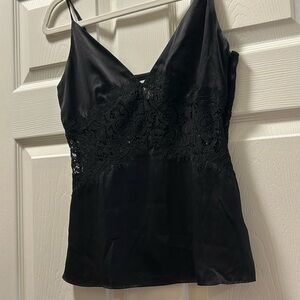 Cami nyc black lace top